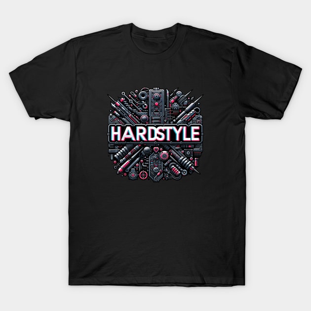 Hardstyle | Hardcore | Festival #A9 T-Shirt by AstroPunkz